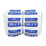 PAPEL HIGIENICO JUMBO HS TECNOROLL 500 MT X 6 ROLLOS