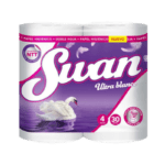 PAPEL HIGIENICO SWAN 4 ROLLOS X 22 MT DH