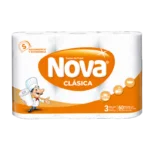 TOALLA DE PAPEL NOVA CLASICA 12,5 MT X 3 ROLLOS