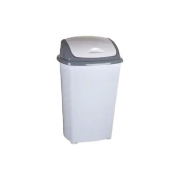 BASURERO DELUXE TAPA VAIVEN 15 LT