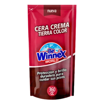CERA PISO TIERRA COLOR WINNEX 360 ML