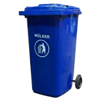 CONTENEDOR DE BASURA AZUL 240 LT
