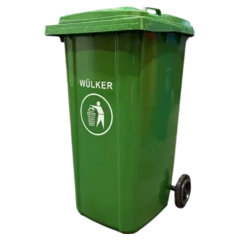 CONTENEDOR DE BASURA VERDE 240 LT