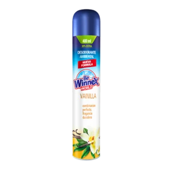 DESODORANTE AMBIENTAL VAINILLA LATA 400 ML WINNEX