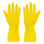 GUANTE DOMESTICO AMARILLO LATEX TALLA M
