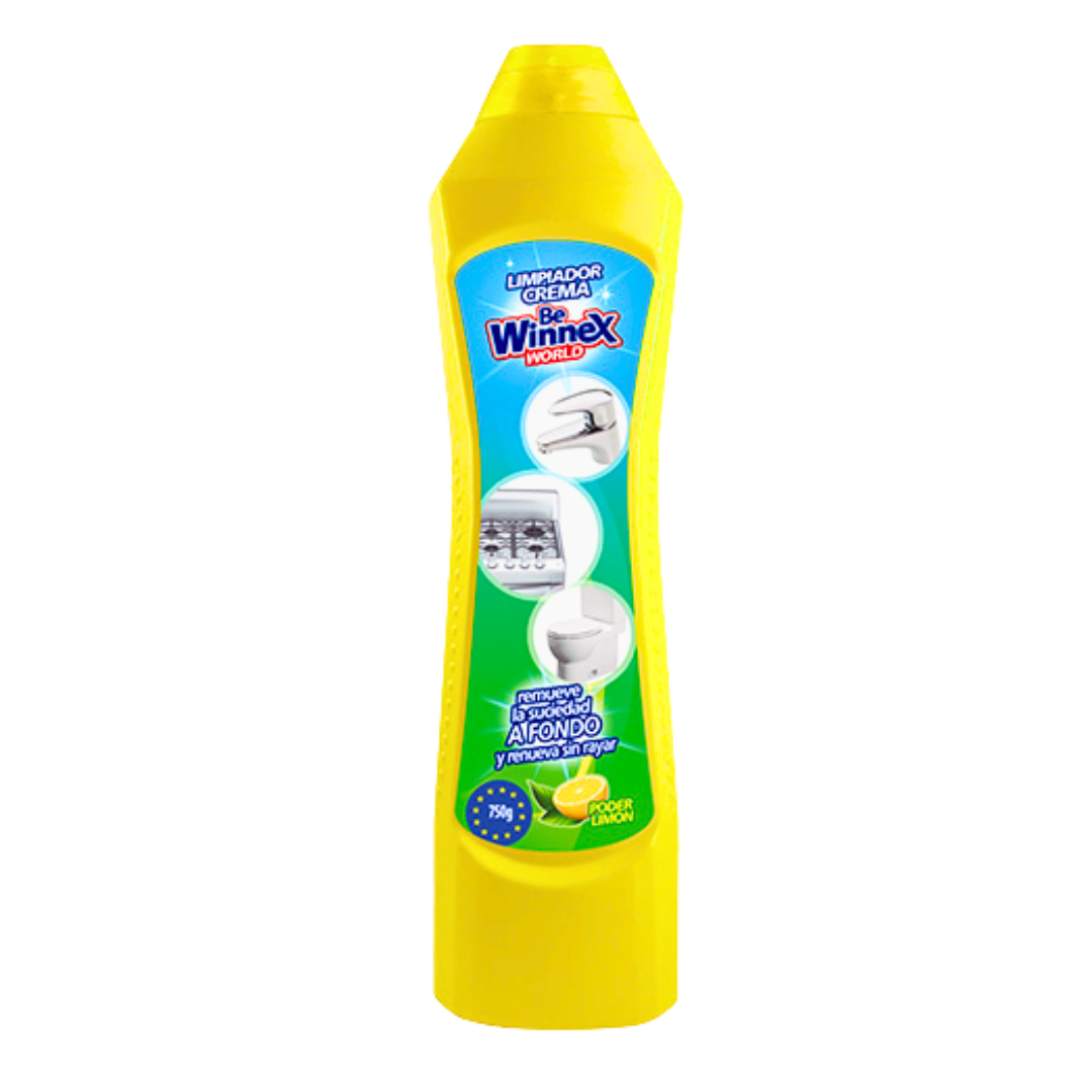 LIMPIADOR CREMA LIMON 750 GR WINNEX