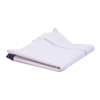 TRAPERO ALGODON BLANCO DOBLE C/OJAL 40 X 50 CM