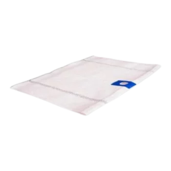 TRAPERO ALGODON BLANCO SIMPLE C/OJAL 50 X 70 CM